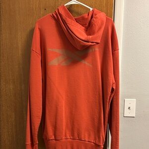 Reebok Men's Vibrant Orange Hoodie